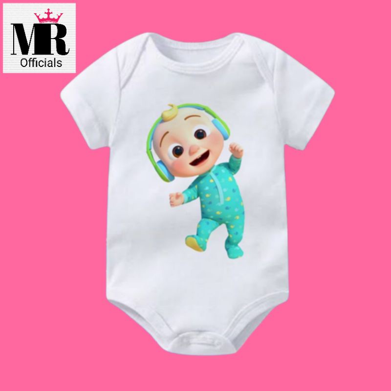JUMPER BAYI COCO MELON KAOS BAJU BAYI COCOMELON USIA 0 - 12 BULAN SAMPAI UMUR 1 TAHUN BABY KIDS NEWB