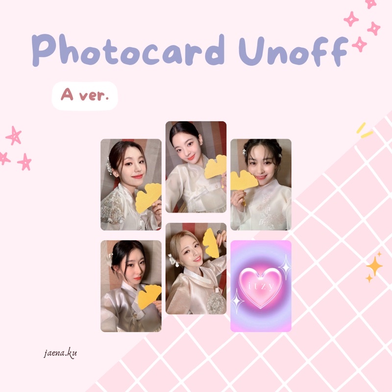 [ITZY] PHOTOCARD UNOFF #4 SELCA ITZY