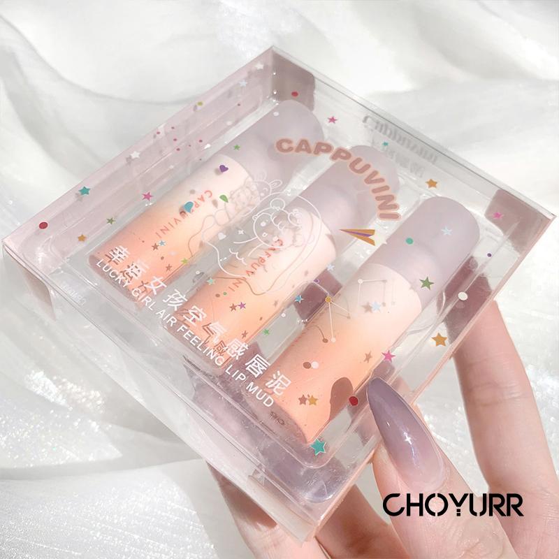 【COD】Cappuvini Lip Cream Matte Velvet Lipstik Tahan Lama Dan Anti Air Lipstik Kosmetik bibir Lipstik Makeup Matte Soft Mist Lasting  Makeup Bibir-CH