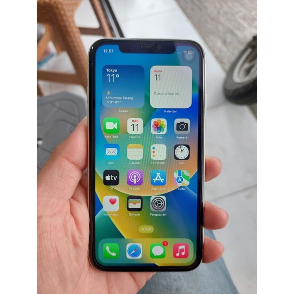 Iphone 11 256gb inter sudah ganti LCD full set