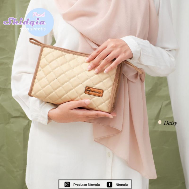 POUCH SHIDQIA BY NIRMALA BAHAN SPON BORDIR