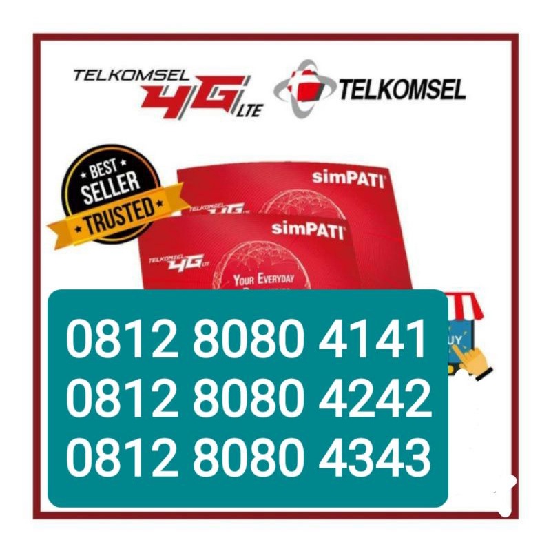 NOMOR CANTIK SIMPATI ABAB 8080 4141,4242,4343