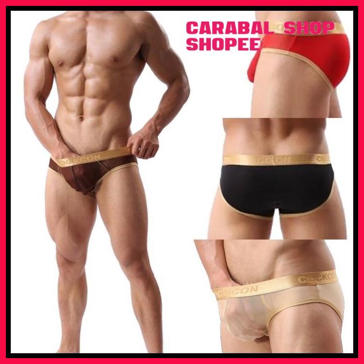 CELANA DALAM PRIA TRANSPARAN SEXY / COCKCON SEMI TRANSPARAN CELANA DALAM SEKSI PRIA MEN SEXY UNDERWE