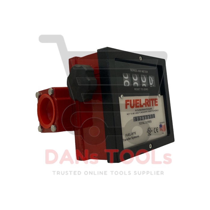Flow Meter FUEL RITE FUEL-RITE 4digit 1,5inch - Flowmeter Minyak Solar