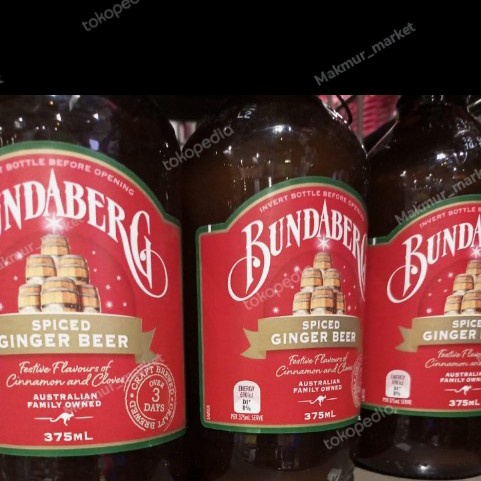 

bundaberg spiced ginger beer 375ml