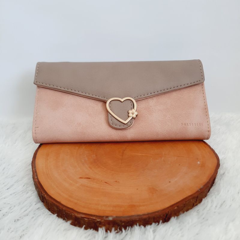 Dompet Lipat Wanita Import | Dompet Lipat Panjang | Dompet Wanita | Realpict |
