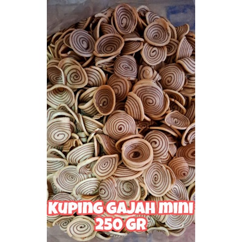 

Kuping Gajah Mini 250 gr