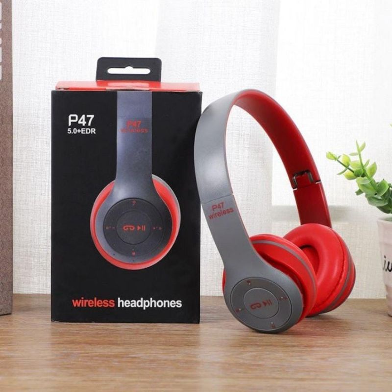 HEADSET BLUETOOTH BANDO P47 HEADPHONE EARPHONE BLUETOOTH BANDO P-47