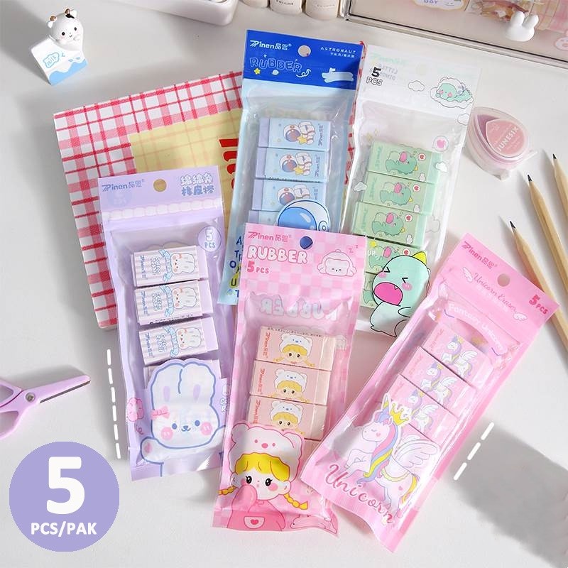 

Penghapus Kartun/Penghapus 5PCS
