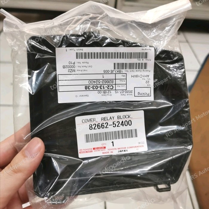 Tutup Box Sekring Yaris Vios 06-13 Original Toyota