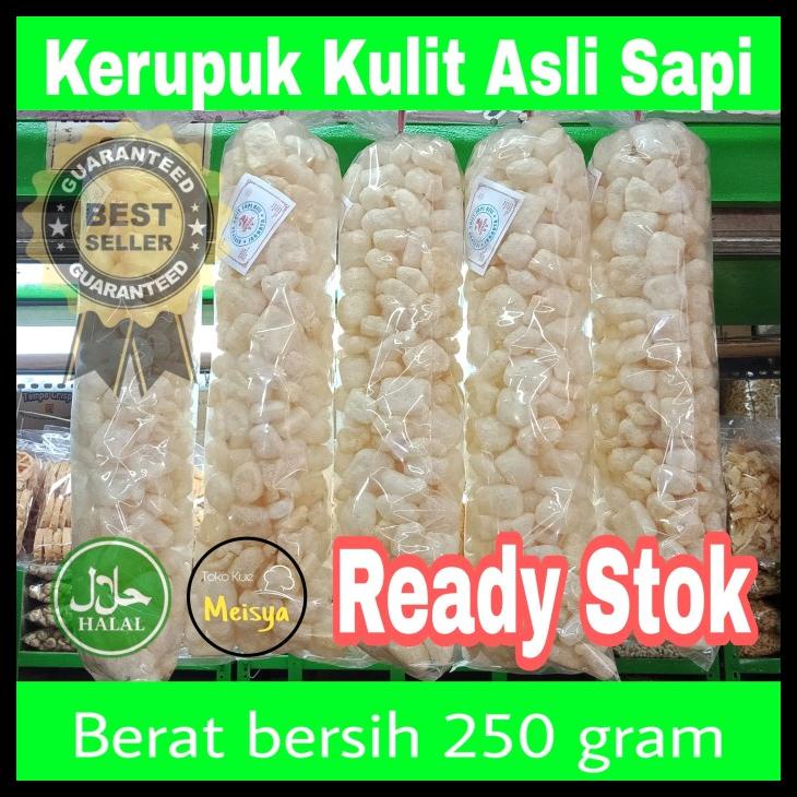 

KERUPUK KULIT HALAL /KRUPUK JANGEK/RAMBAK ISI 250 GRAM KODE 471