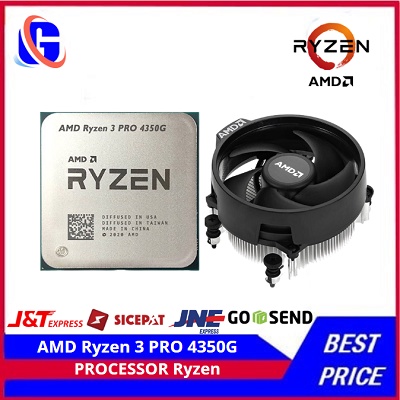 PROCESSOR AMD Ryzen 3 PRO 4350G With Radeon Vega 6