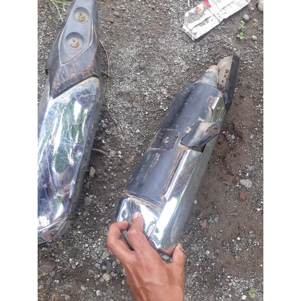 slincer knalpot honda new blade blade110 kotak original