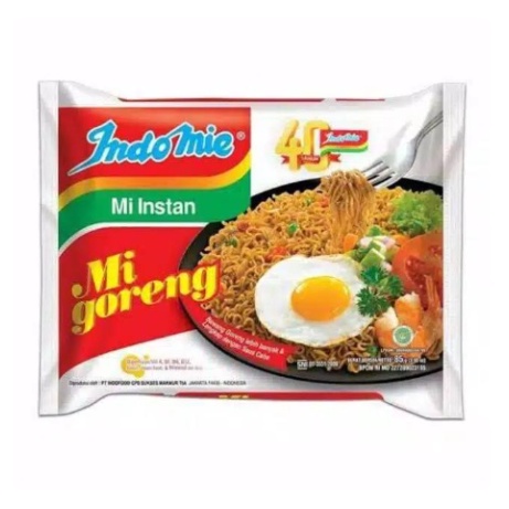 PAKET KENYANG INDOMIE GORENG 2PCS + COCA COLA 1PCS