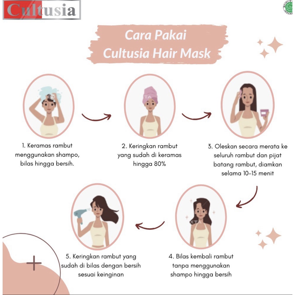 Cultusia Hair mask Olive Oil 1000ml