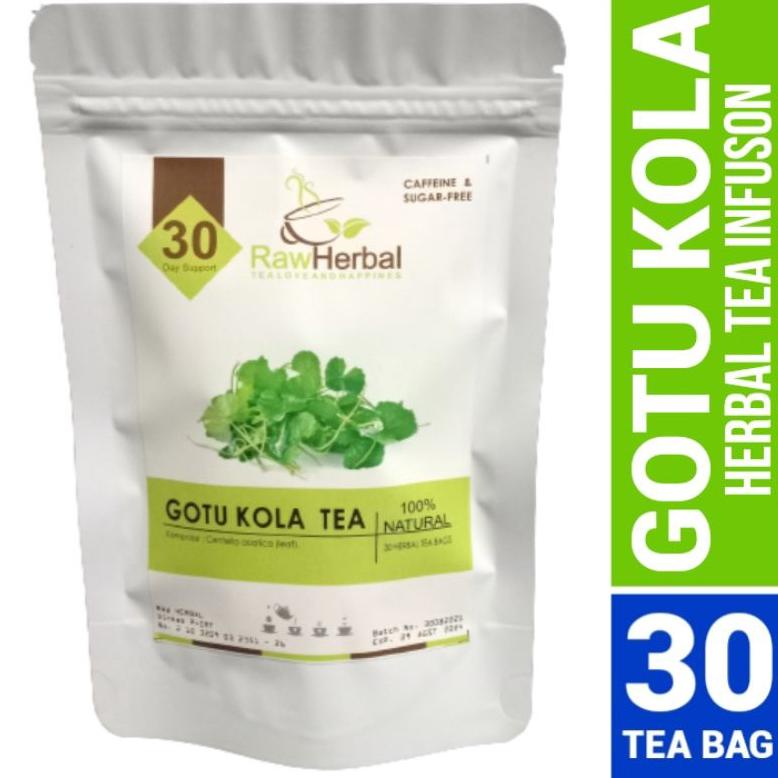 

Best Produk.. TEH DAUN PEGAGAN : GOTU KOLA TEA ISI 30 TEA BAG 62