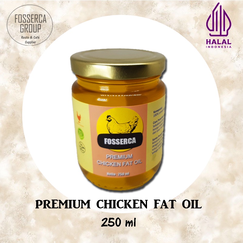 

Minyak Lemak Ayam Premium Fosserca Chicken Fat Oil | Minyak Kaldu MPASI Bayi - Schmaltz