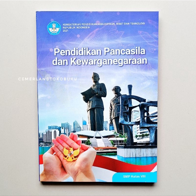 Buku Paket PPKN Pendidikan Pancasila Kelas 8 SMP Kurikulum Merdeka Kemendikbud