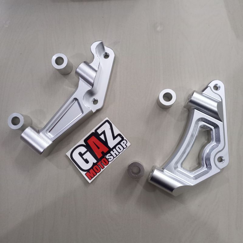 Braket Bracket Kaliper Brembo GP4 4 Piston CNC IMPORT Pangkon dudukan kaliper Pnp Ninja Megapro Tiger