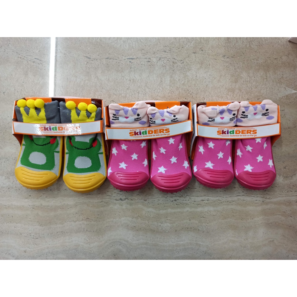 3D PILIH MOTIF SKIDDERS Sepatu Karet Kaos Kaki Anak Karet  Bayi Murah