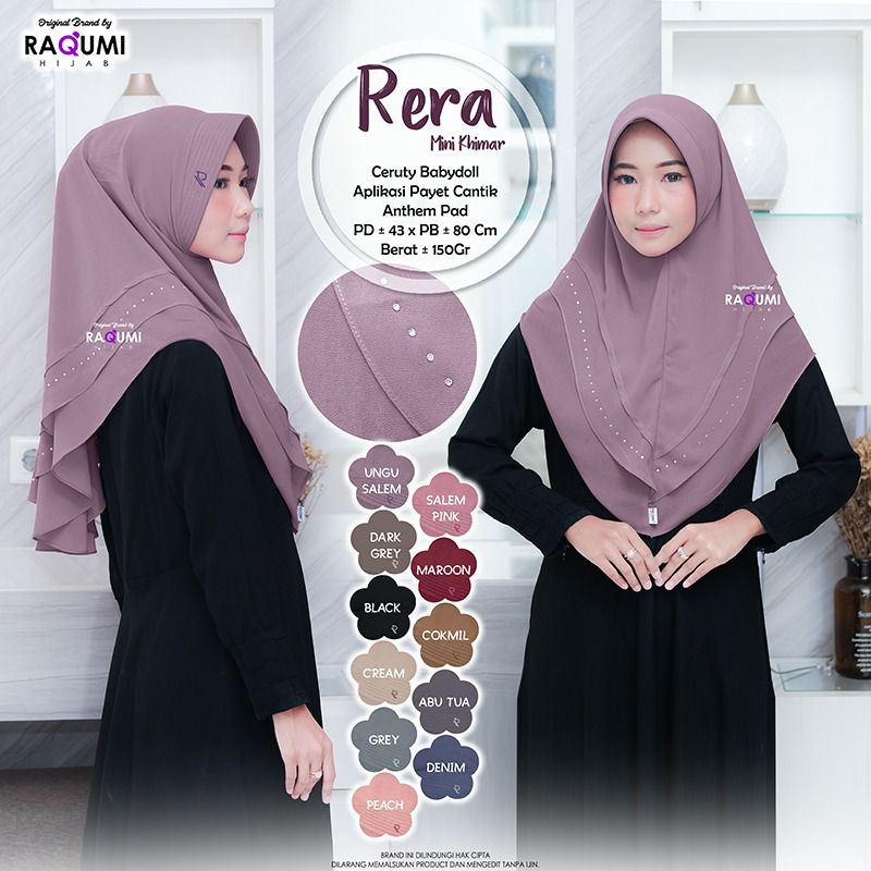 Rera Mini Khimar By Raqumi