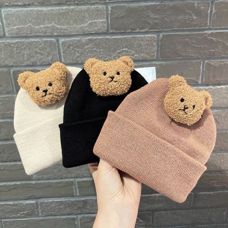 BABY K2 - Topi Kupluk Bear size 0-1 tahun kode 00277