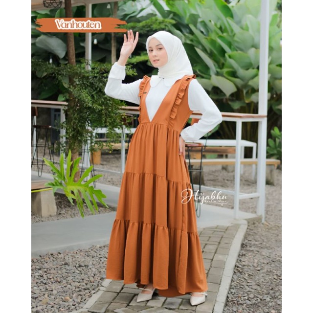 GAMIS DEVINA DRESS ORI HIJABKU / KEKINIAN MURAH