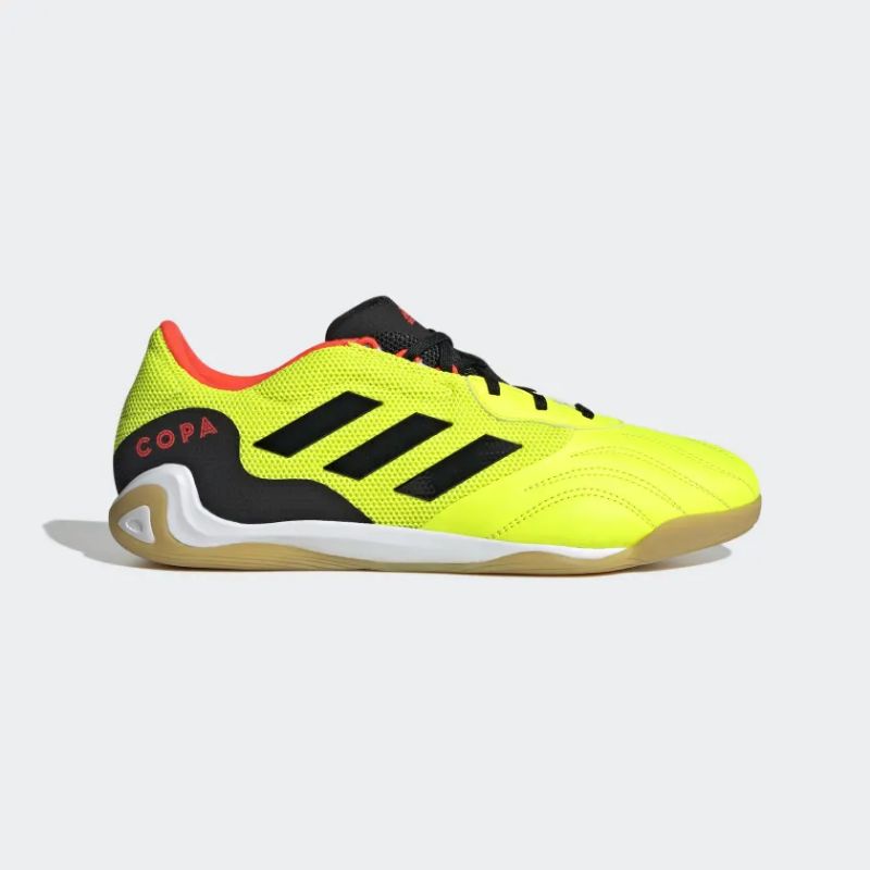 Sepatu Futsal Adidas Copa Sense. 3 IN Sala GZ1360 Yellow/Core Black/Solar Red Original