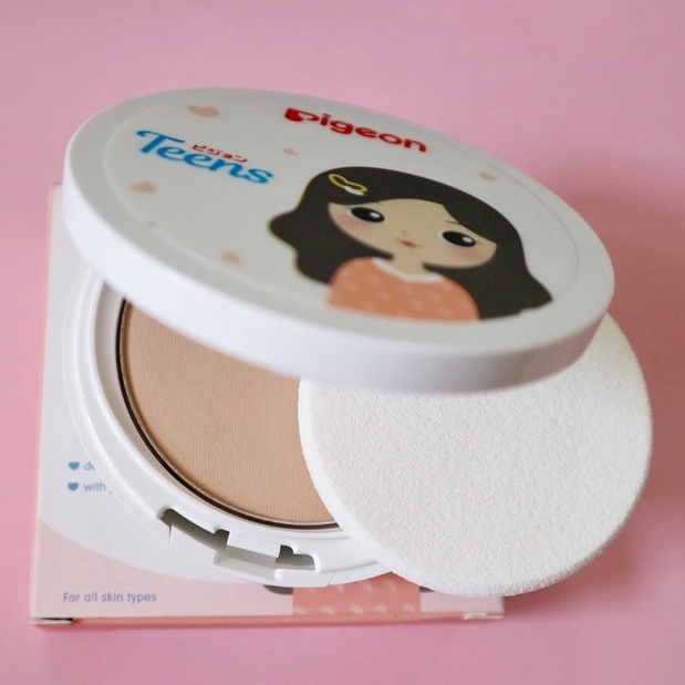 PIGEON TEENS Compact Powder UV Protection|Two Way Cake|Bedak Padat