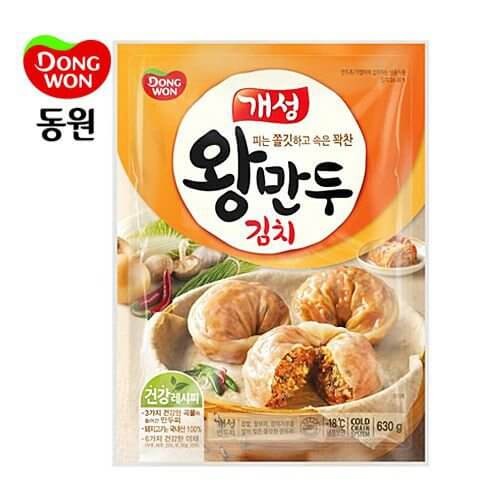 

Past Dongwon Kimchi Wang Mandu/Pangsit Isi Daging Babi & Sayuran 630Gr