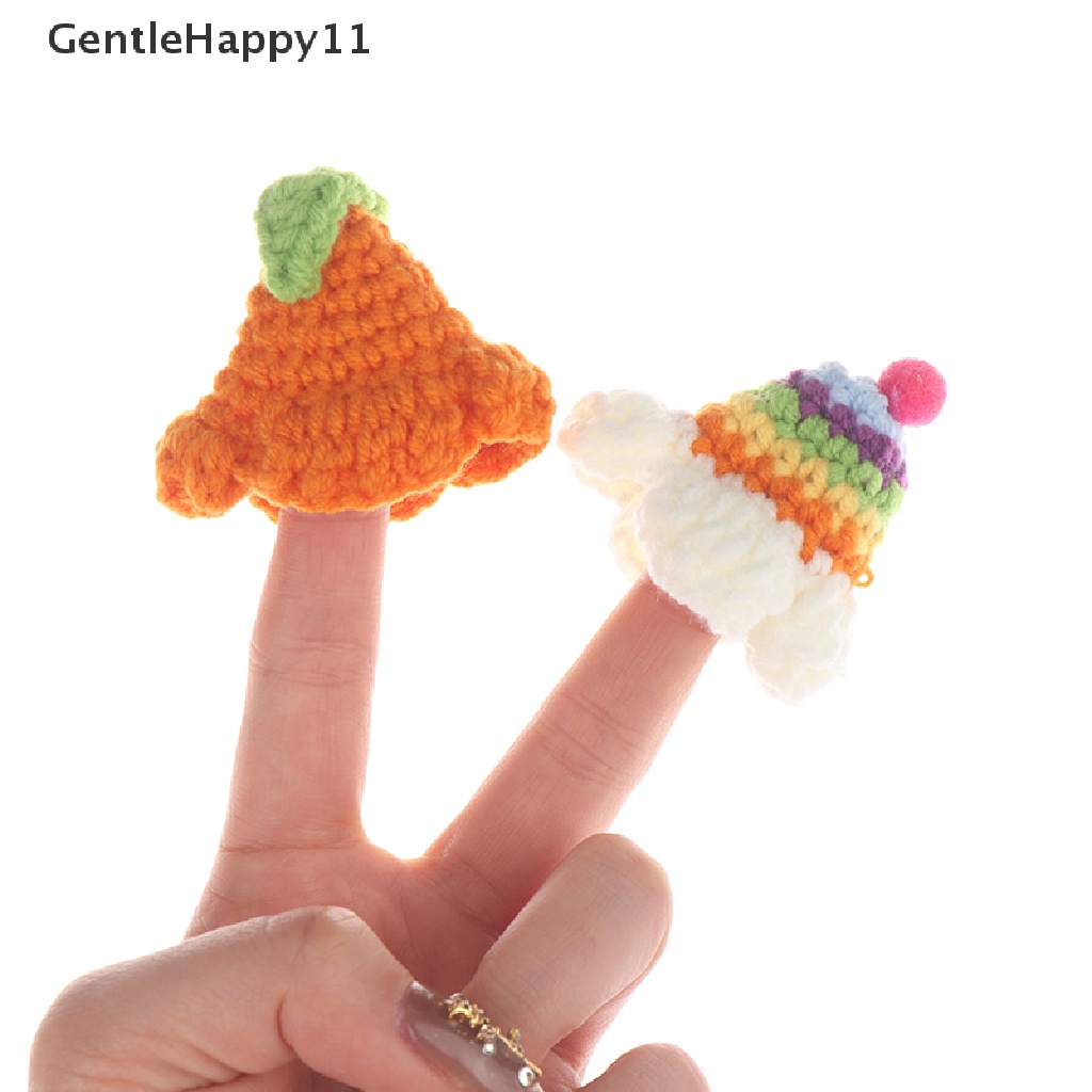 Gentlehappy 1Pc 1: 12rumah Boneka Miniatur Topi Rajutan Kartun Hewan Topi Hujan Kelinci Kodok Kupluk Boneka Dekorasi Mainan Hewan Peliharaan Dekorasi id