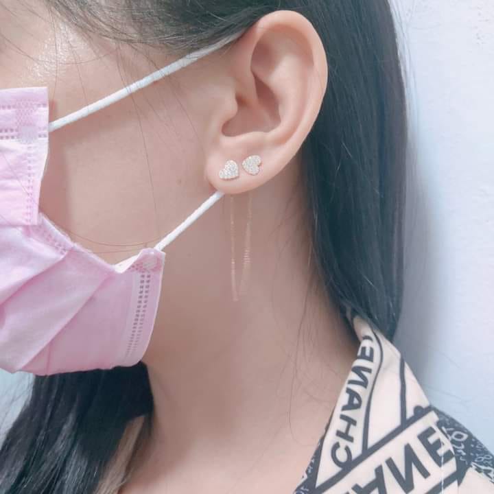 anting panjang tusuk