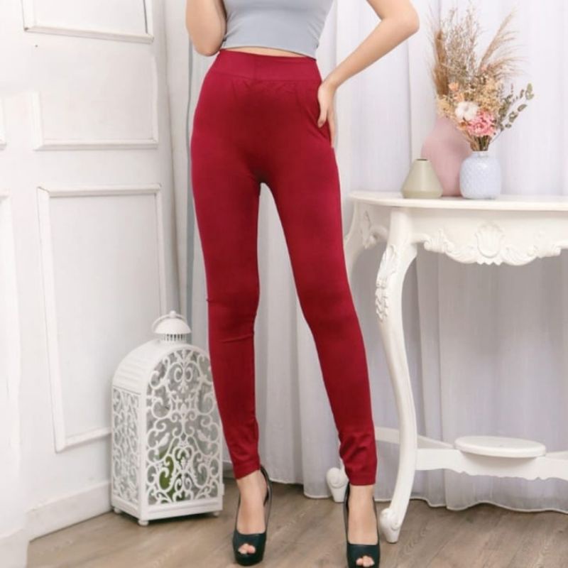 NEW LEGGING HW POLOS IMPORTALL VARIAN / LEGGING POLOS WANITA PREMIUM / LEGGING PANJANG WANITA MERK NERON