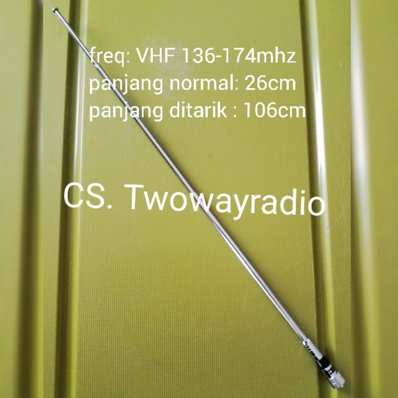 Antena Tarik GNR21 SMA-FEMALE - Single band VHF Antenna GNR 21 - CRX1 WR808 3288 V8