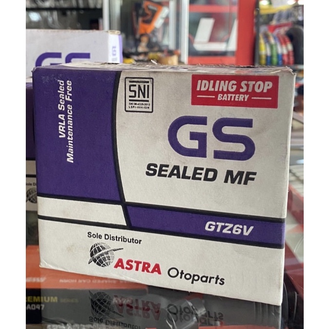 AKI GS GTZ6V ORIGINAL GS ASTRA OTOPART