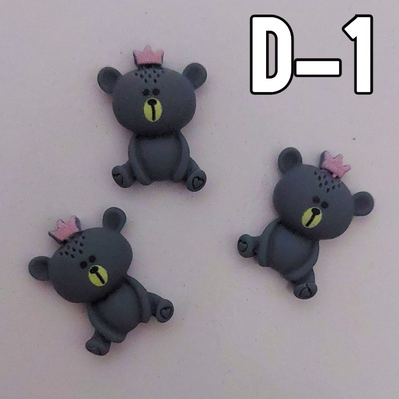 Clay Resin Tempel / Clay Resin Karakter / Clay Resin Lucu / Clay Resin Karakter Kartun / Clay Resin 