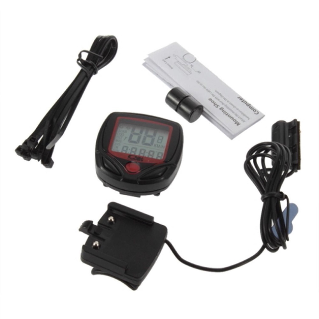 SunDING Speedometer Sepeda 14 Function LCD Display Bicycle - SD-548B - OLRG