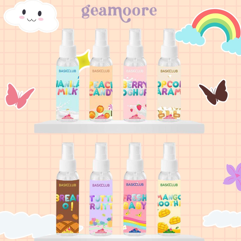 GEAMOORE BODY MIST 100ML SERIES ( READY ALL VARIAN )