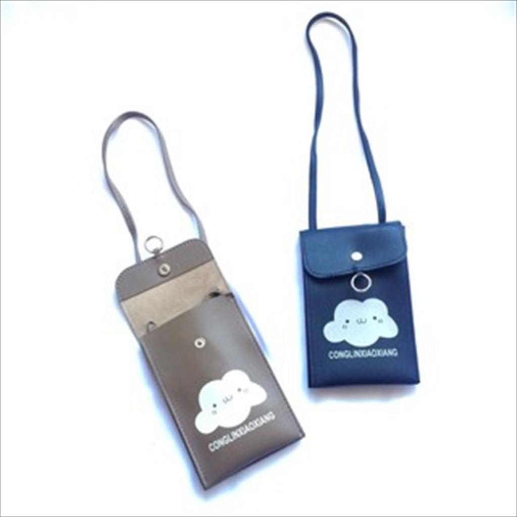 MJS 391 - SLING BAG HANDPHONE AWAN PUTIH