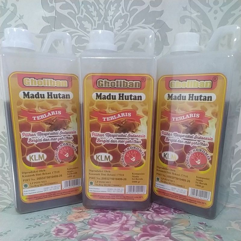

Madu Hutan Kalimantan 1kg Gholiban (gratis packing)