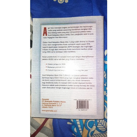 

Studi Kelayakan Bisnis Edisi Ketiga Revisi Dr. Husein Umar