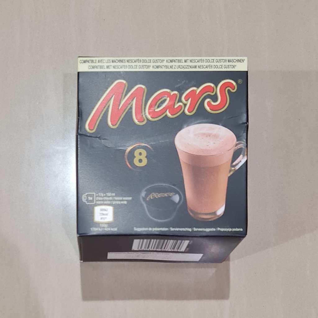 Mars Hot Chocolate Drink Nescafe Dolce Gusto Compatible Capsules Caps