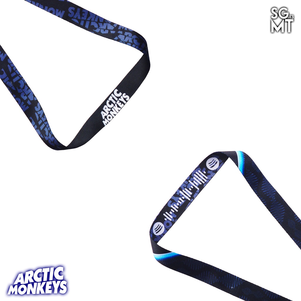 Lanyard ARCTIC MONKEYS Sigmat13 Gantungan id card Printing Band Series 4