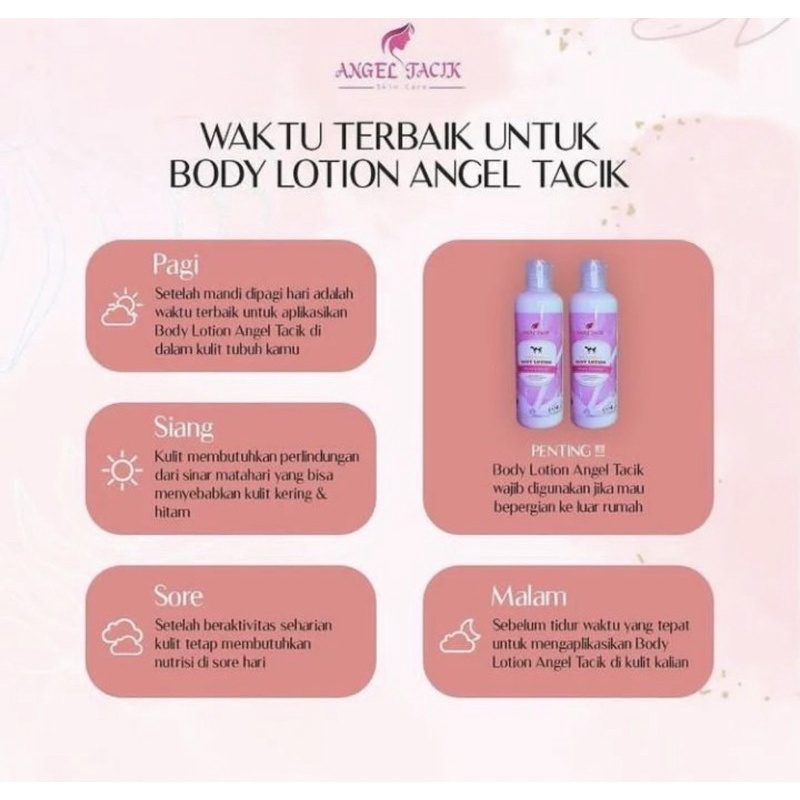 ANGEL TACIK WHITENING BODY LOTION PROTECT &amp; NOURISH 250 G