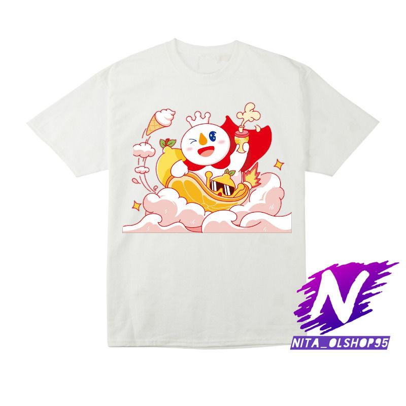 kaos mixue kaos anak mixue eskrim