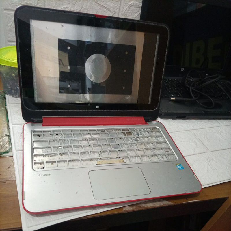 casing hp pavilion 11-N x360 utuh berikut engsel + touchscreen + flexi