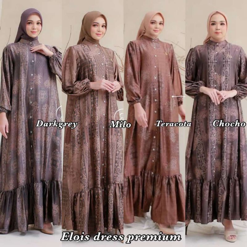 NEW ELOIS DRESS KEKINIAN TERBARU