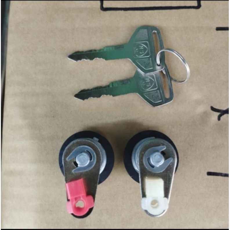 kunci pintu taft badak kebo F50 1set anak kunci pintu hijet 1000 hijet seribu S75 taft badak F50