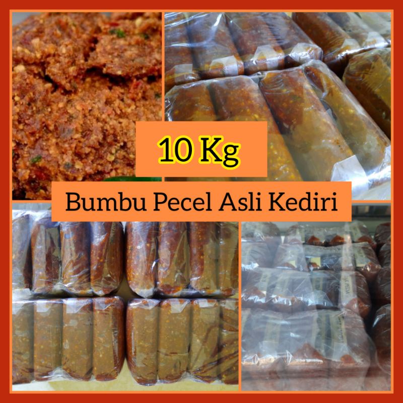 

BUMBU SAMBEL PECEL ASLI KEDIRI (PECEL MT KEDIRI) 10KG