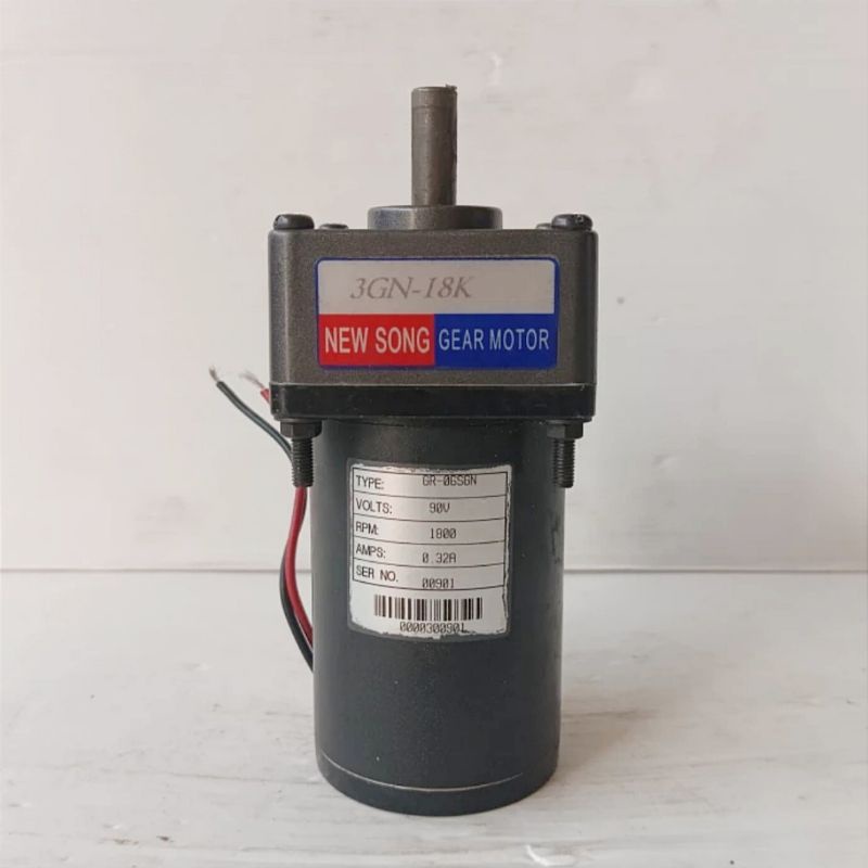 DC MOTOR GEARBOX 90V DC RATIO 1:18 100rpm